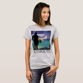 Plymouth Massasoit's Gaze Ladies T-shirt