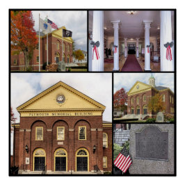 Plymouth Memorial Hall Poster