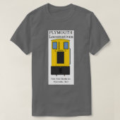 Plymouth Narrow Gage Locomotive T-shirt (Design voorkant)