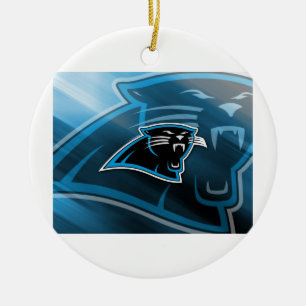 Plymouth Panthers Logo Keramisch Ornament