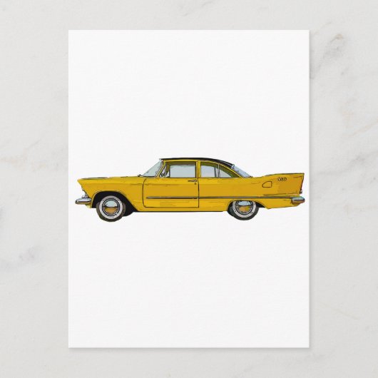 Plymouth Plaza 1957 Briefkaart (Voorkant)