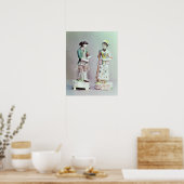 Plymouth porcelain shepherd en herder poster (Keuken)