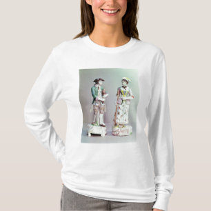 Plymouth porcelain shepherd en herderdess t-shirt