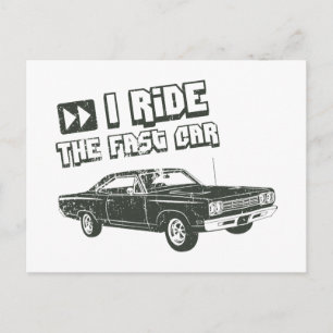 Plymouth Road Runner 1969 Briefkaart