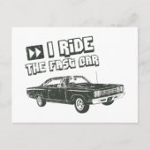 Plymouth Road Runner 1969 Briefkaart (Voorkant)