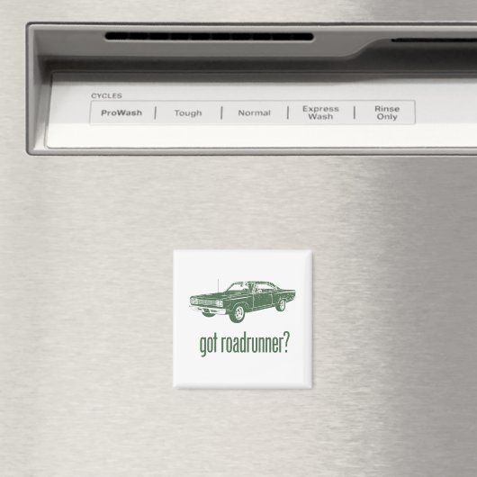 Plymouth Road Runner 1969 Magneet (Insitu (Vaatwasser))