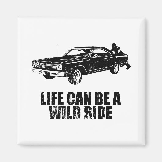 Plymouth Road Runner 1969 Magneet (Voorkant)