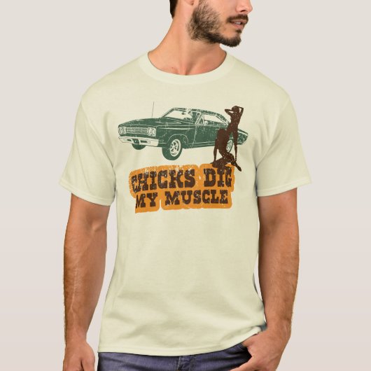 Plymouth Road Runner 1969 T-shirt (Voorkant)