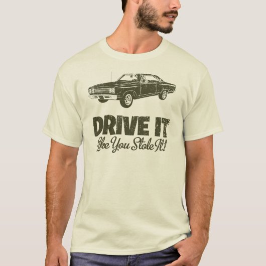 Plymouth Road Runner 1969 T-shirt (Voorkant)