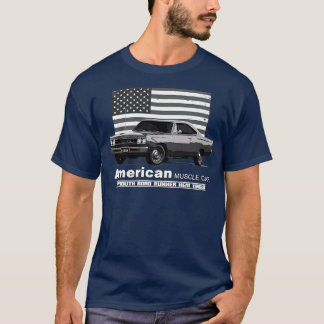 Plymouth Road Runner American Muscle 60s 70s Oude T-shirt