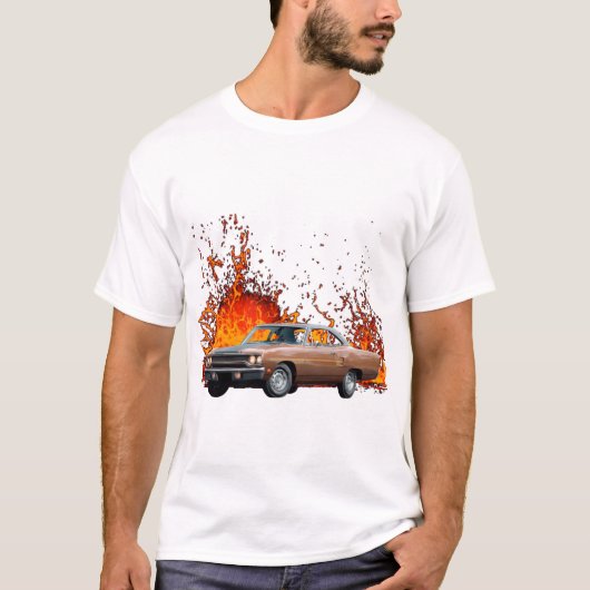 Plymouth Road runner RR 1970 T-shirt (Voorkant)