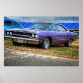 Plymouth Roadrunner 1970 Poster (Voorkant)