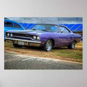 Plymouth Roadrunner 1970 Poster