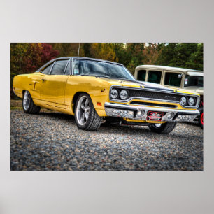 Plymouth Roadrunner 1970 Poster