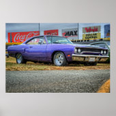Plymouth Roadrunner 1970 Poster (Voorkant)