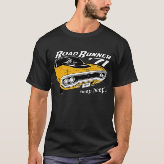 Plymouth Roadrunner 1971 T-shirt (Voorkant)