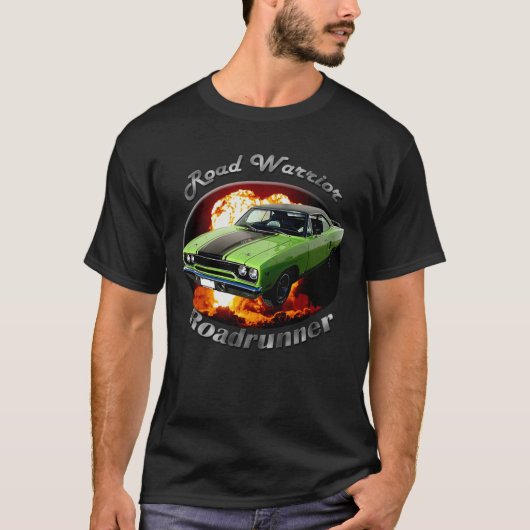Plymouth Roadrunner Road Warrior Essential T-shirt (Voorkant)