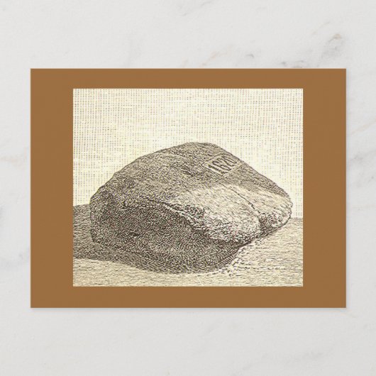 Plymouth Rock Briefkaart (Voorkant)