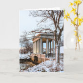 Plymouth Rock canopy Februari Kaart (Gele Bloem)