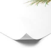 Plymouth Rock: Silver Penciled Pair Poster (Hoek)