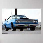 Plymouth Satellite 1969 Poster (Voorkant)