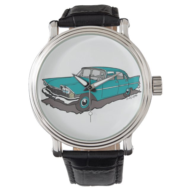 Plymouth Savoy 1959 Horloge (Voorkant)