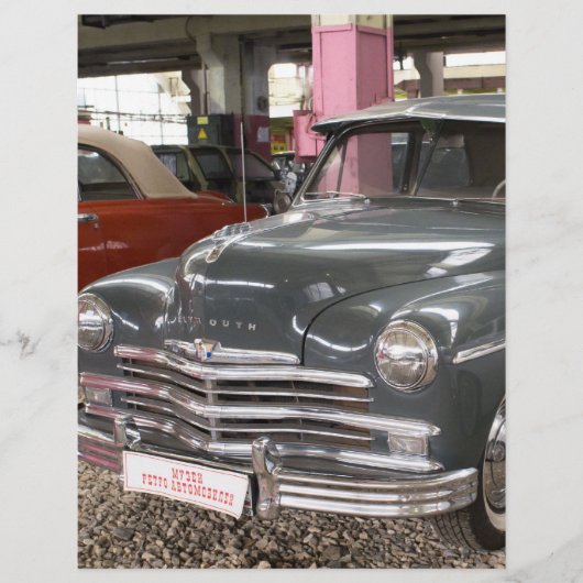 Plymouth Special De Luxe. Gebouwd in 1949 Flyer (Voorkant)