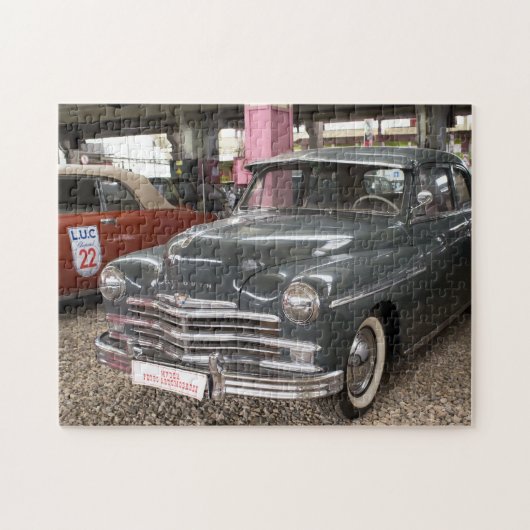 Plymouth Special De Luxe. Gebouwd in 1949 Legpuzzel (Horizontaal)