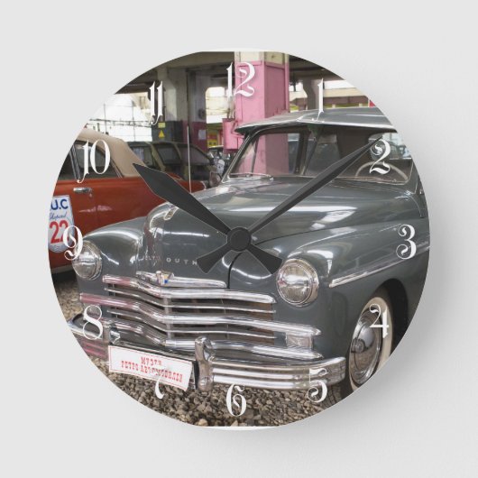 Plymouth Special De Luxe. Gebouwd in 1949 Ronde Klok (Voorkant)