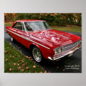 Plymouth Sport Fury Poster (Voorkant)