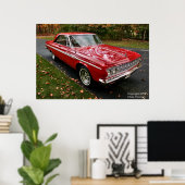 Plymouth Sport Fury Poster (Thuiskantoor)