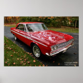 Plymouth Sport Fury Poster (Voorkant)