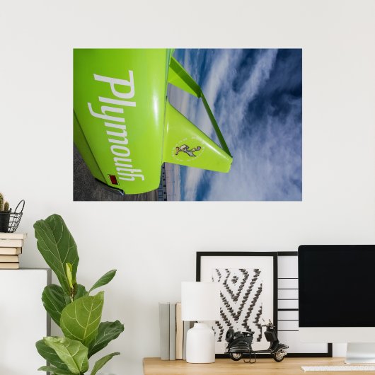 Plymouth Superbird 1970 Poster (Thuiskantoor)