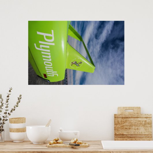 Plymouth Superbird 1970 Poster (Keuken)