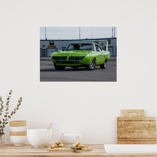 Plymouth Superbird 1970 Poster (Keuken)