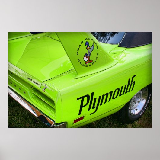 Plymouth Superbird 1970 Poster (Voorkant)