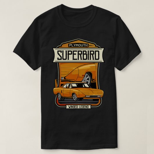 Plymouth Superbird 1 T-shirt (Design voorkant)