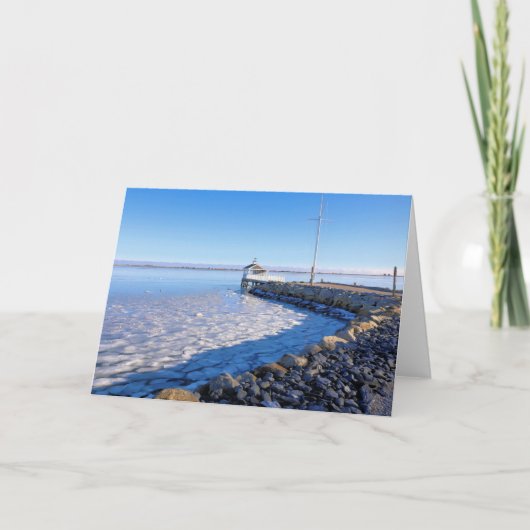 Plymouth Yacht Club diepvries 2022 Kaart (Voorkant)