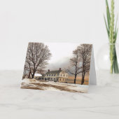 Plymouth Yacht Club - Kerstmis Kaart (Voorkant)