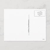 Plywood Santa Face Seamless Pattern Feestdagenkaart (Achterkant)