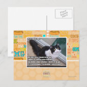 Plz om de deur te openen briefkaart (Voorkant / Achterkant)