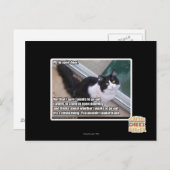 Plz om de deur te openen briefkaart (Voorkant / Achterkant)