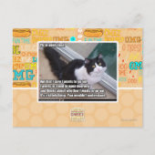 Plz om de deur te openen briefkaart (Voorkant)