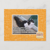 Plz om de deur te openen briefkaart (Voorkant)