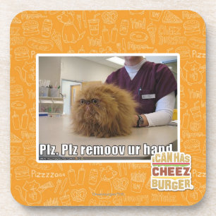 Plz remoov onze hand drankjes onderzetter