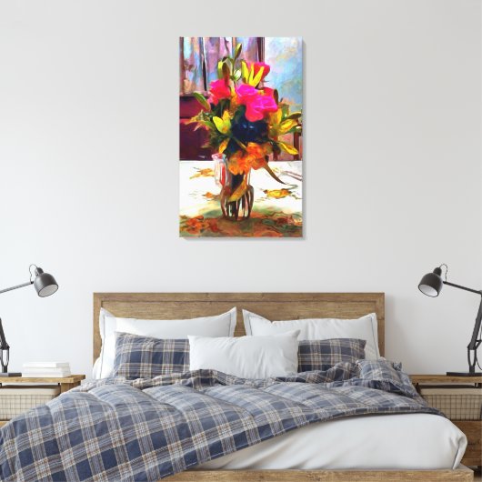 PM0001 van de Liefde Canvas Afdruk (Insitu (Slaapkamer))