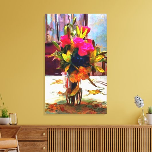 PM0001 van de Liefde Canvas Afdruk (Insitu (Woonkamer))