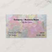 PM0001 van de Liefde Visitekaartje (Voorkant)