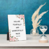 PM 139:14, u bent goed en netjes Fotoplaat (Zijkant)