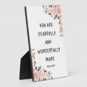 PM 139:14, u bent goed en netjes Fotoplaat (Zijkant)